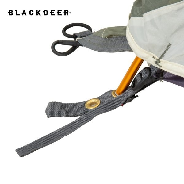 Blackdeer Expedition Camping Tent One Bedroom & One Living Room For 3-4 people 210D Oxford PU3000 mm Hiking Trekking Tent 6