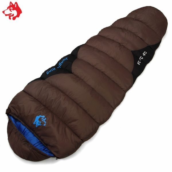 Camping Sleeping Bag Adult Mummy Type Splicing Portable Outdoor Ultralight Sleeping Bag Spring Autumn Camping Traveling Hiking 1