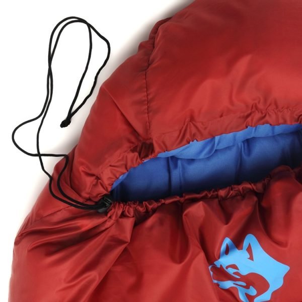 Camping Sleeping Bag Adult Mummy Type Splicing Portable Outdoor Ultralight Sleeping Bag Spring Autumn Camping Traveling Hiking 4