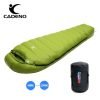CADENO White Goose Down Filled Adult Mummy Style Sleeping Bag Fit for Winter Autumn Thermal 10Kinds of Thickness Camping Travel 1