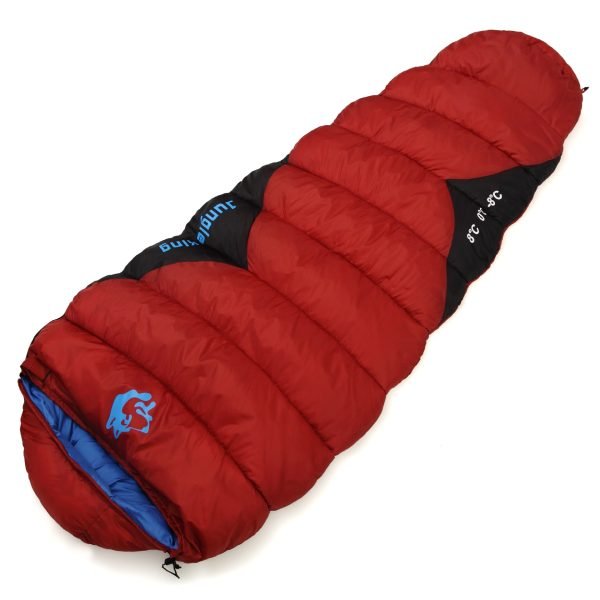 Camping Sleeping Bag Adult Mummy Type Splicing Portable Outdoor Ultralight Sleeping Bag Spring Autumn Camping Traveling Hiking 3